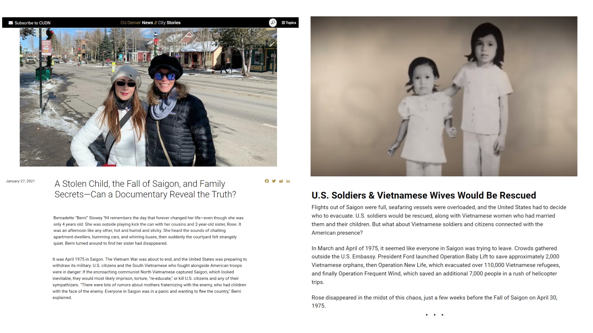 CU Denver News article